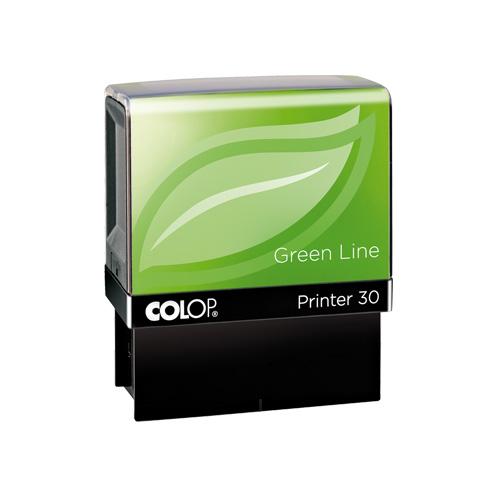 Printer 30 Green Line - 47x18 mm